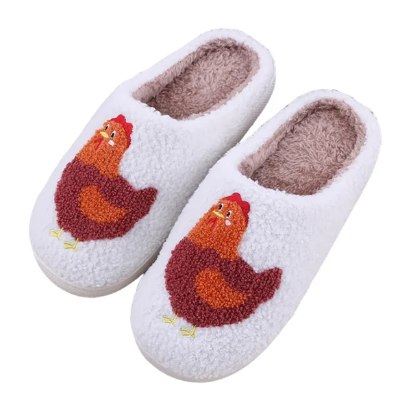 Autumn Winter Women'S Slippers Home Women Slippers Fall And Winter Cotton Slippers Home Comfort Eye Men And Chanclas De Mujer - Image 2
