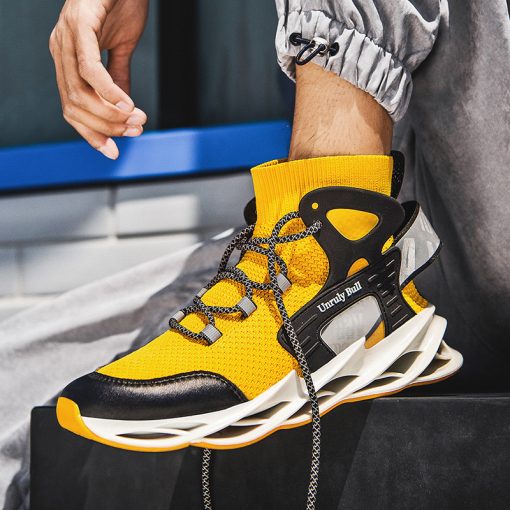 High-top shoes mesh breathable sneakers