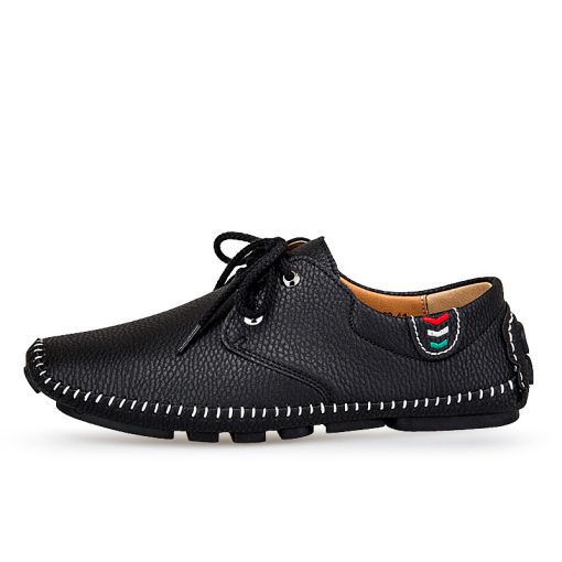 Men's Sneakers British leather Shoes - Image 2