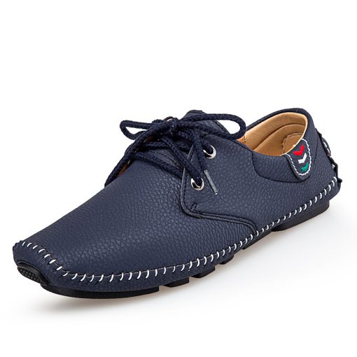 Men's Sneakers British leather Shoes - Image 6
