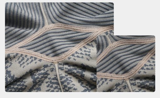 Yoga Clothes Autumn And Winter Tight-fitting Moisture Wicking Sports Suit Women Seamless Knitted Yoga Clothes Women - Image 6