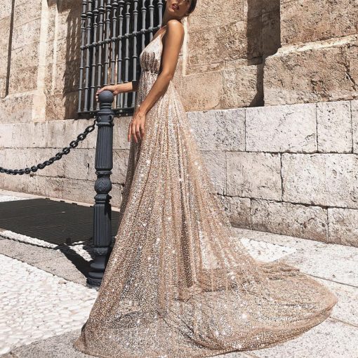 Sexy Evening Gown Women Dress Ladies Pencil Party Dresses - Image 5
