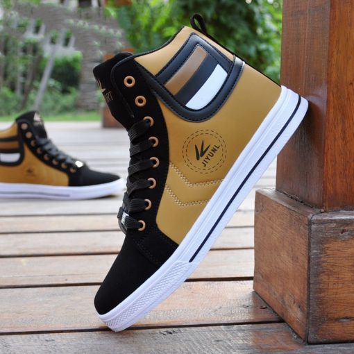 New men's high top shoes sneakers men's shoes - Image 3