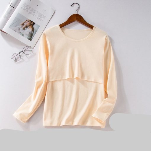 Cotton autumn clothes for pregnant women - Image 2