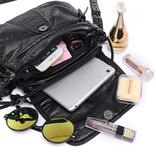 PU Leather Shoulder Bag High Quality Fashion Women Bags Handbags - Image 2