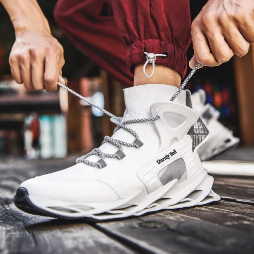High-top shoes mesh breathable sneakers - Image 5