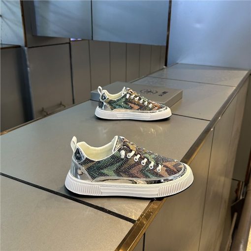 Breathable Sneakers Men's Fashion Casual Shoes - Image 7