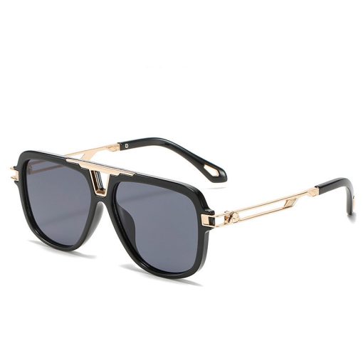 Fashion Retro Big Frame Sunglasses Man - Image 2