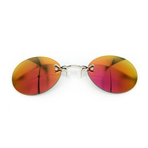 Sunglasses Metal Round Frame Mini Glasses for Men and Women - Image 5