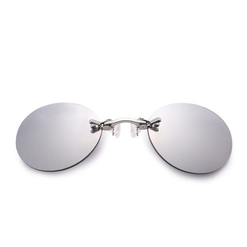 Sunglasses Metal Round Frame Mini Glasses for Men and Women - Image 4