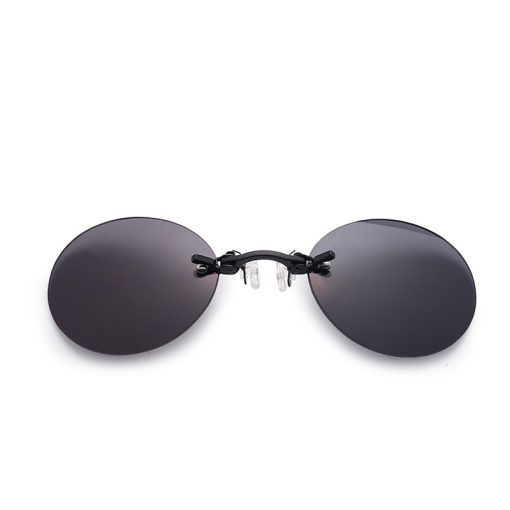 Sunglasses Metal Round Frame Mini Glasses for Men and Women - Image 2
