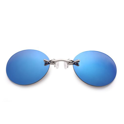 Sunglasses Metal Round Frame Mini Glasses for Men and Women - Image 3