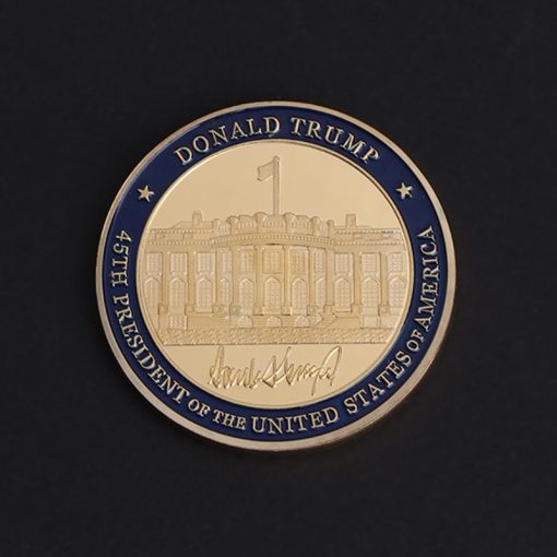 Trump Trump Takes Office Gilded Commemorative Coin - Image 5