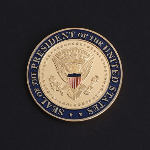 Trump Trump Takes Office Gilded Commemorative Coin - Image 2