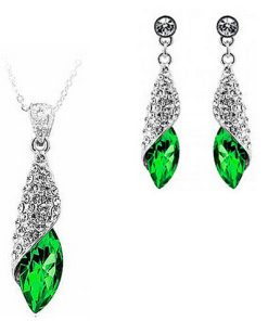 Earring necklace set