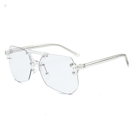 Anti-blue Glasses Rimless Flat Glasses Men - Image 2