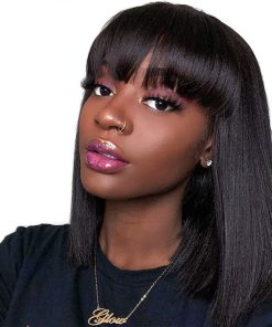 Unice Hair Full Machine Human Hair Wigs For Black Women