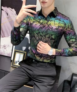 New long sleeve shirt man