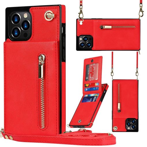 Phone Case Crossbody XR Zipper Mobile Phone Protective Cover - Image 8