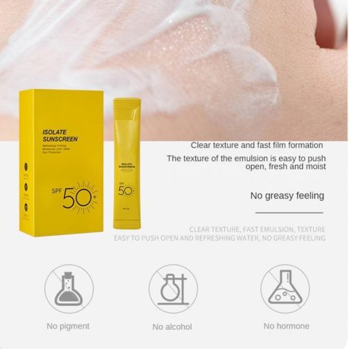 Sunscreen Face UV Protection Isolation Summer Male And Female Students Military Training Sunscreen Lotion - Image 4