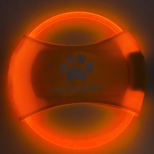 Dog Flying Discs Light Glowing LED LuminousTrainning Interactive Toys Game Flying Discs Dog Toy Pet Dog Accessories Pet Products - Image 5