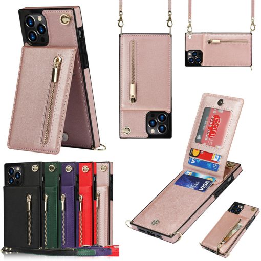 Phone Case Crossbody XR Zipper Mobile Phone Protective Cover - Image 7