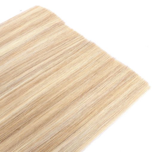 Real human hair seamless flat hair extension - Image 6