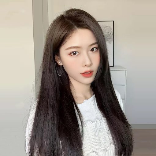Women's Fashion Full Human Hair Wig - Image 5