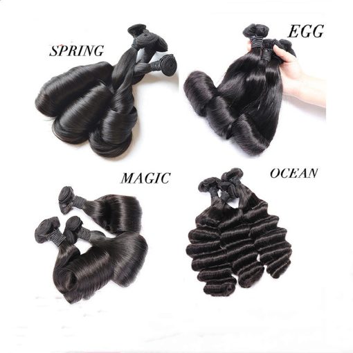 Ladies' Mechanism Of Human Hair Weave Hair Block - Image 3