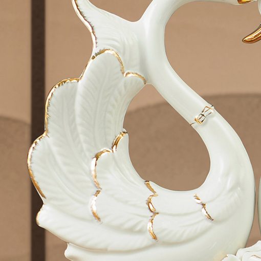 Swan Ornaments Ceramic Home Accessories Ornaments - Image 10