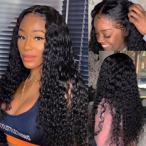 Curly Human Hair Wig Lace Hair Products - Image 4