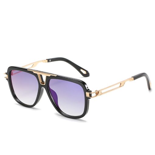 Fashion Retro Big Frame Sunglasses Man - Image 6