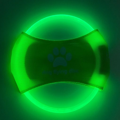 Dog Flying Discs Light Glowing LED LuminousTrainning Interactive Toys Game Flying Discs Dog Toy Pet Dog Accessories Pet Products - Image 4