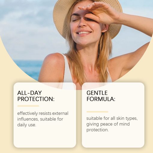 Face Protection Nourishing And Brightening Outdoor Isolation Sun Protection Lotion Natural Core Cream - Image 2