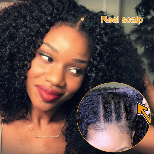 Full Mechanism Human Hair Wig Headgear - Image 2