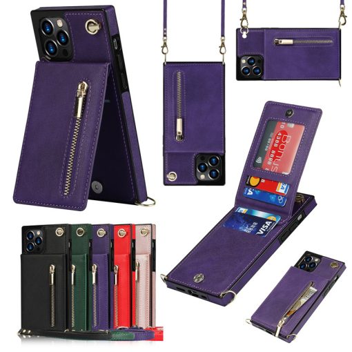Phone Case Crossbody XR Zipper Mobile Phone Protective Cover - Image 2