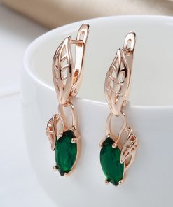 Jacinth Long Wild Women's Earrings