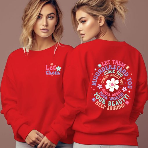 Woman Clothing Let Them Misunderstand You Sweatshirt - Image 8