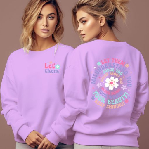 Woman Clothing Let Them Misunderstand You Sweatshirt - Image 7