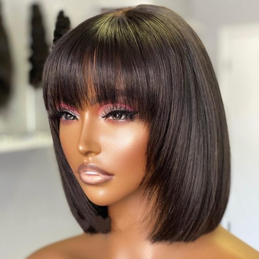 Su Bob's Human Hair Lace Wig - Image 4