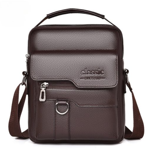 Unisex Shoulder Bags, Waist Bags, Men'S Crossbody Bags, Single Shoulder Bags, Casual And Simple Retro Men'S Bags, Fashionable And Trendy Bags, Textured Commuting Bags, New Business Men'S Bags - Image 7