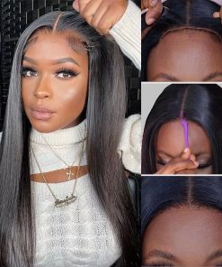 Glueless Wig Human Hair Straight Wig