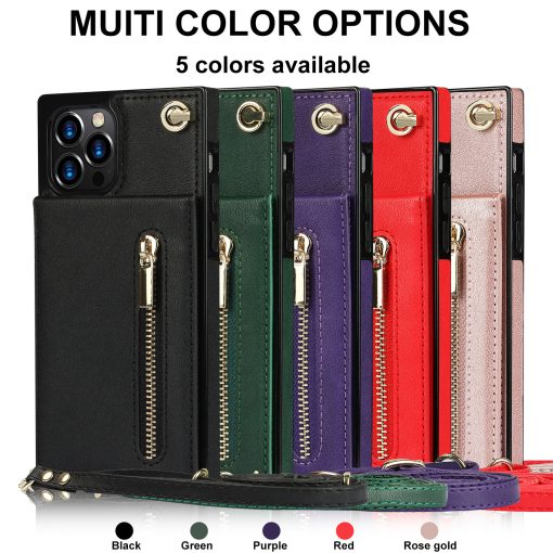 Phone Case Crossbody XR Zipper Mobile Phone Protective Cover - Image 6