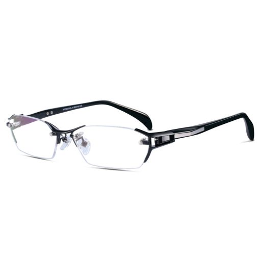 Glasses Frame Rimless Pure Titanium Glasses Frame Women - Image 2