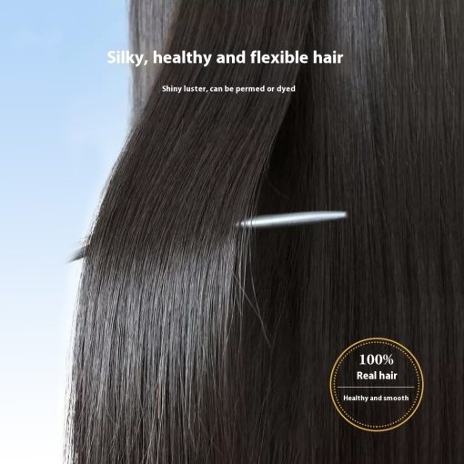 Women's Fashion Full Human Hair Wig - Image 3