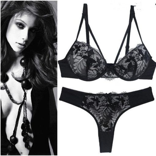 Women's Sexy Lingerie Lace Bra Set Lady Bra Underwear - Image 8