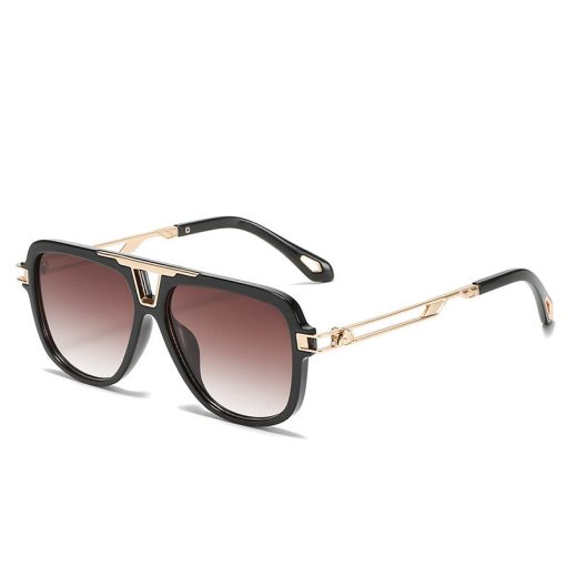 Fashion Retro Big Frame Sunglasses Man - Image 7