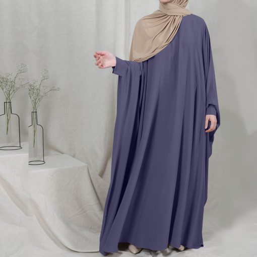 Eid Hooded Muslim Women Hijab Dress Prayer Garment Jilbab Abaya Long Khimar Full Cover Ramadan Gown Abayas Islamic Clothes Niqab - Image 9