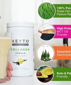 Vanilla-flavored Collagen Powder Hydrolyzed