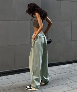 Fashion Trend Women's Simple Loose Fitting Pants